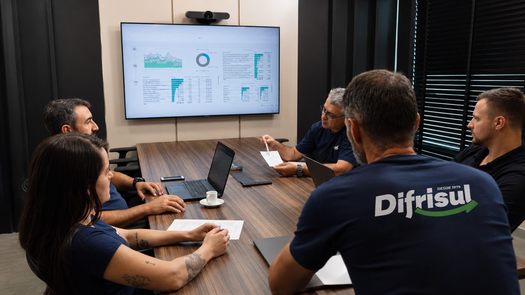 Apoio comercial B2B da Difrisul para marcas e fornecedores